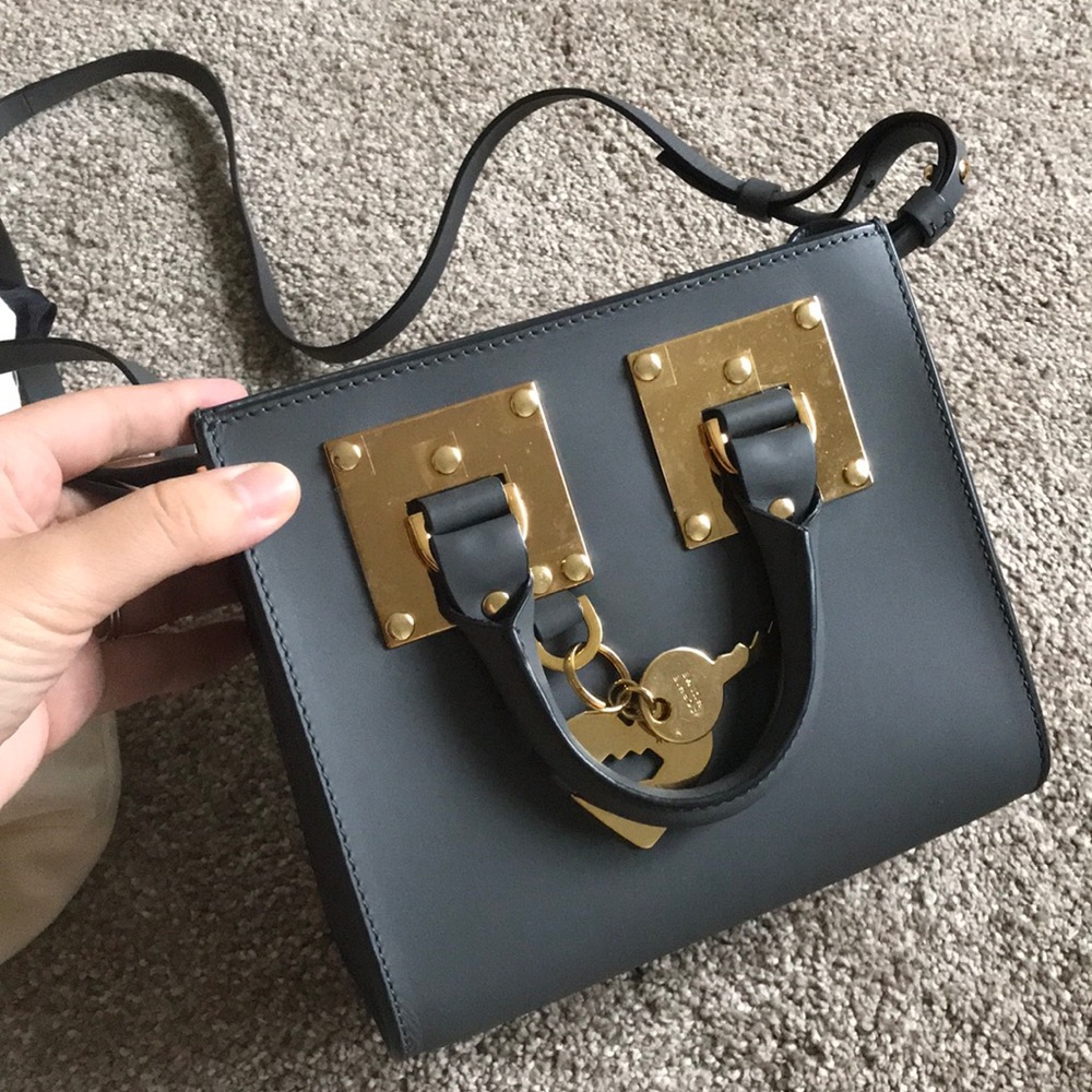 Sophie hulme box Albion leather bag, NWT